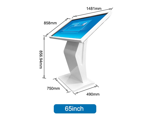 Màn hình cảm ứng 65 inch chân quỳ